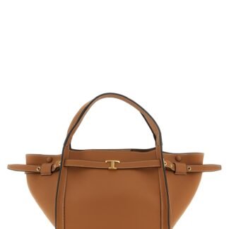 Brown Calfskin Tote Bag