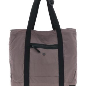 Purple Polyamide Tote Bag