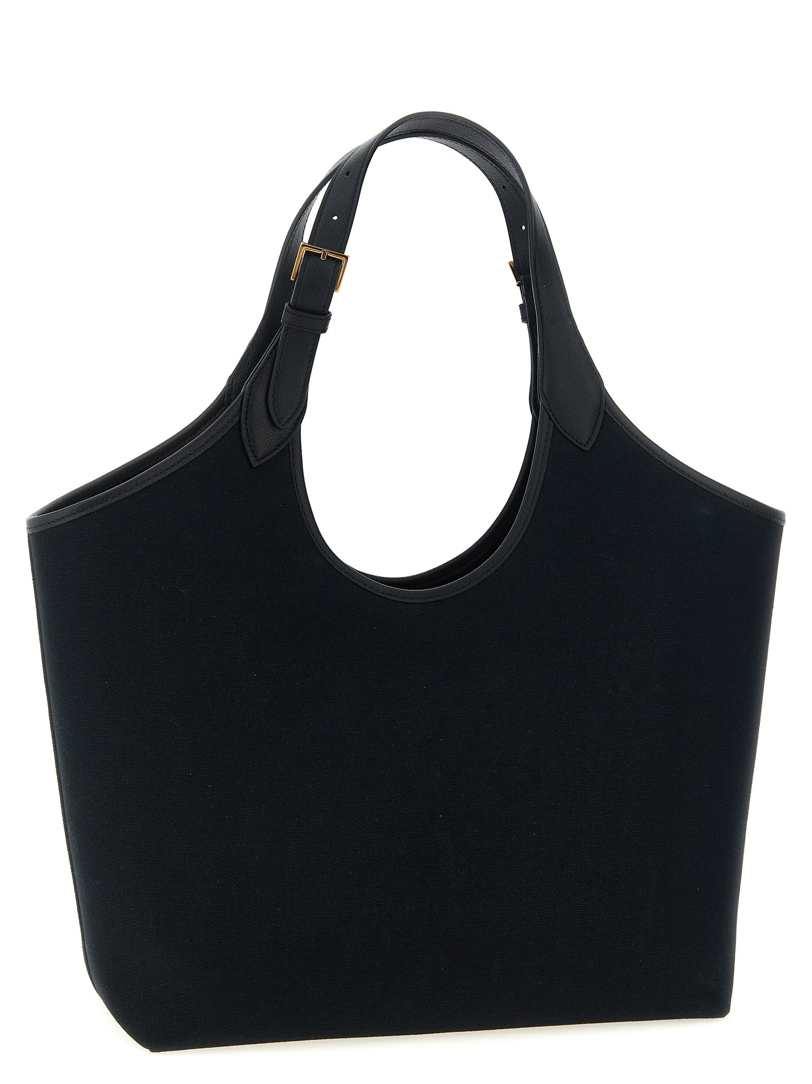 Black Cotton Tote Bag - Image 2