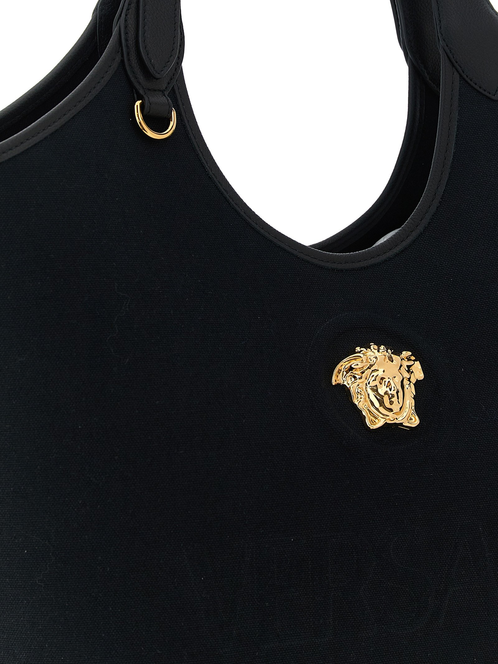 Black Cotton Tote Bag - Image 3