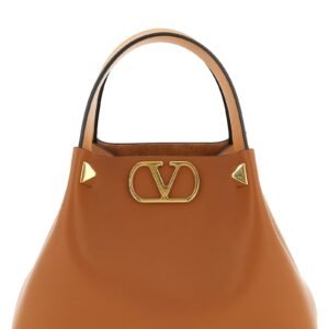 Brown Calfskin Tote Bag