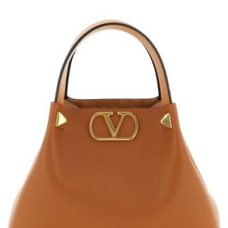 Brown Calfskin Tote Bag