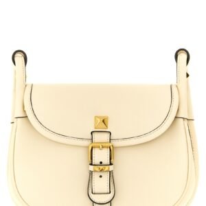 White Calfskin Shoulder Bag