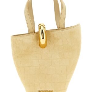 Beige Calfskin Handbag