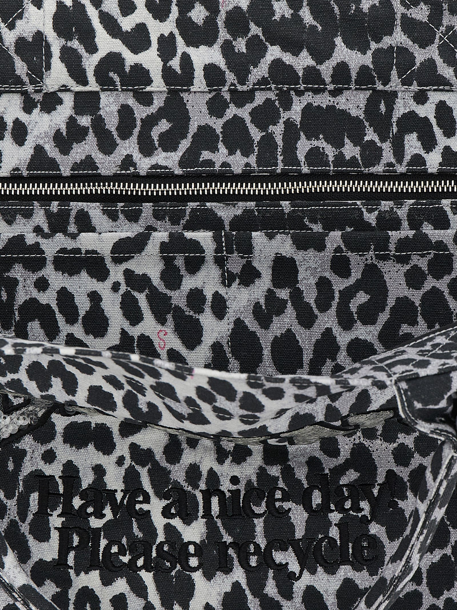 Gray Recycled Cotton Tote Bag - Image 4