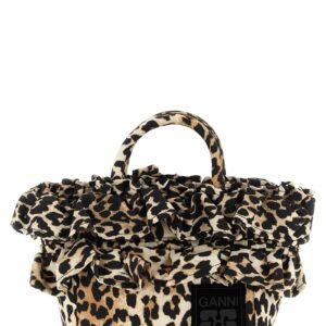 Brown Polyamide Handbag