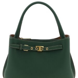 Bicolor Calfskin Handbag
