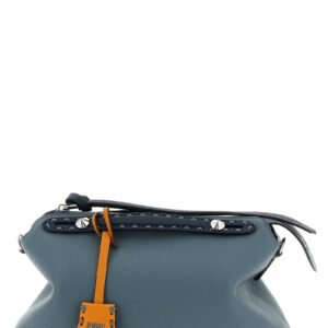 Blue Calfskin Handbag