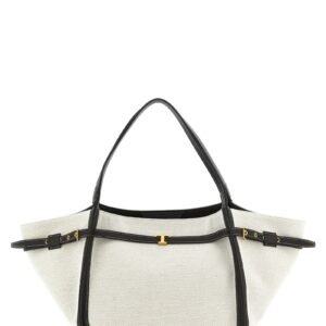 Multicolor Linen Tote Bag
