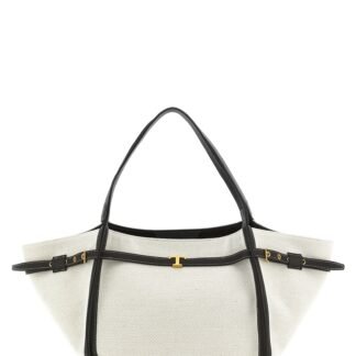 Multicolor Linen Tote Bag
