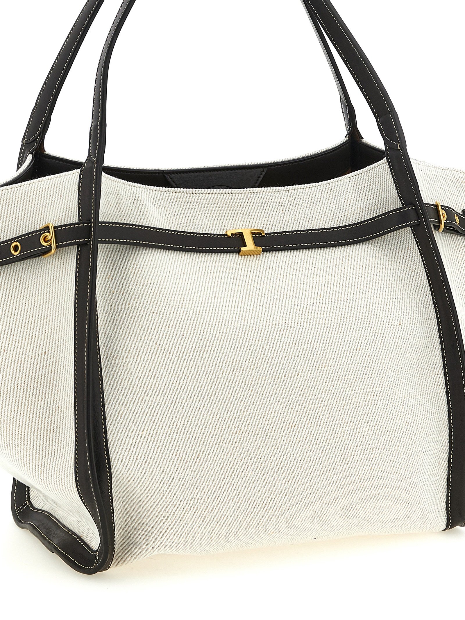 Multicolor Linen Tote Bag - Image 3