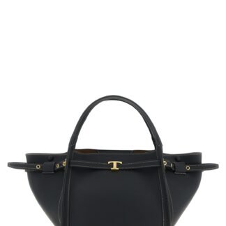 Black Calfskin Tote Bag