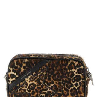 Multicolor Cowhide Crossbody Bag