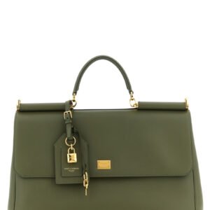 Bicolor Calfskin Handbag
