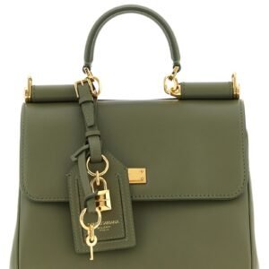 Bicolor Calfskin Handbag