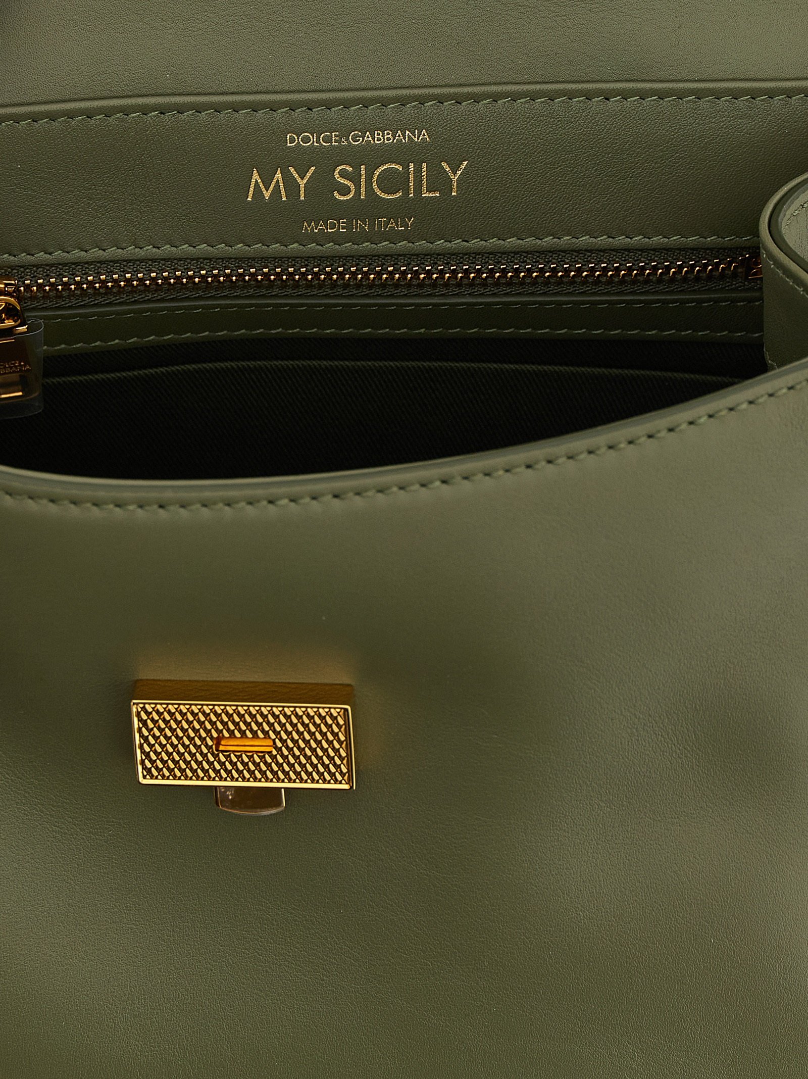 Bicolor Calfskin Handbag - Image 4