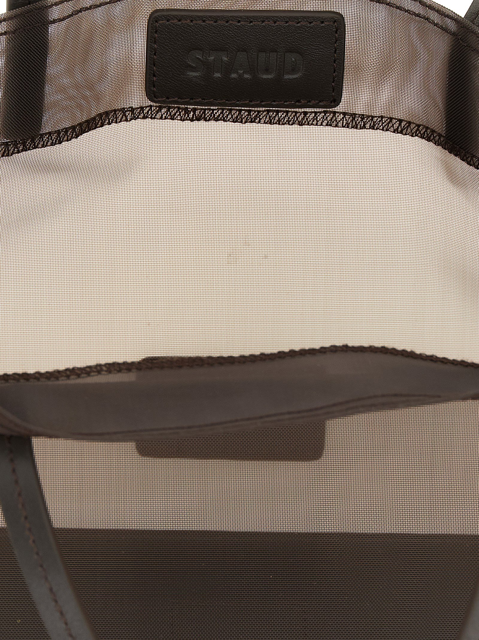 Brown Polyamide Tote Bag - Image 4