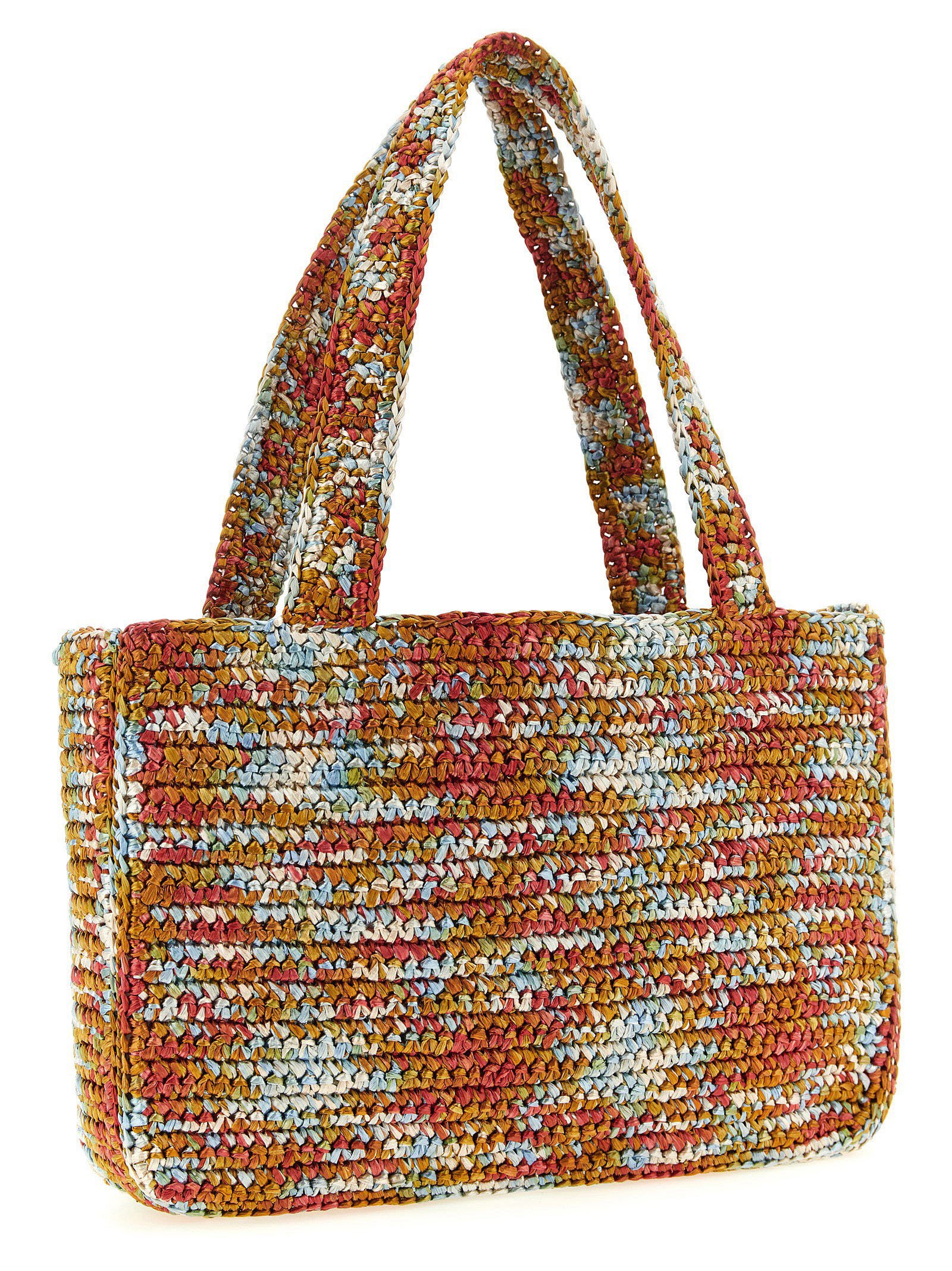 Multicolor Viscose Tote Bag - Image 2