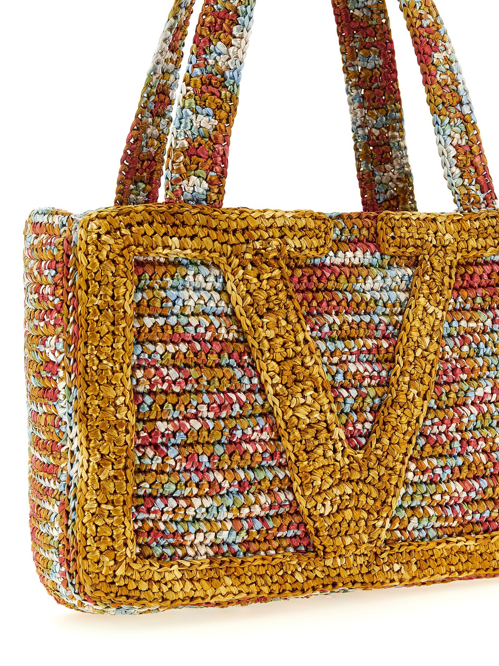 Multicolor Viscose Tote Bag - Image 3