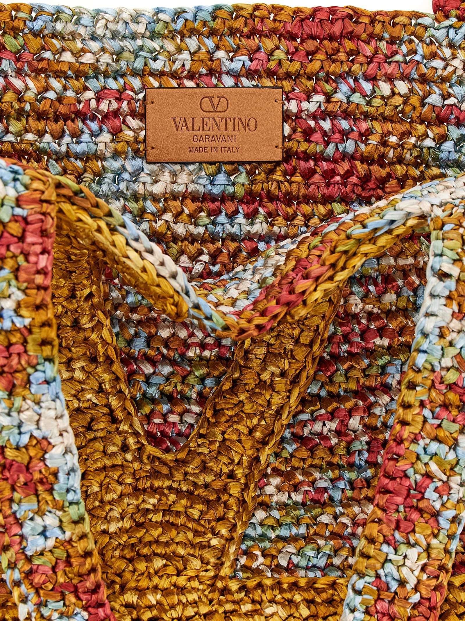 Multicolor Viscose Tote Bag - Image 4