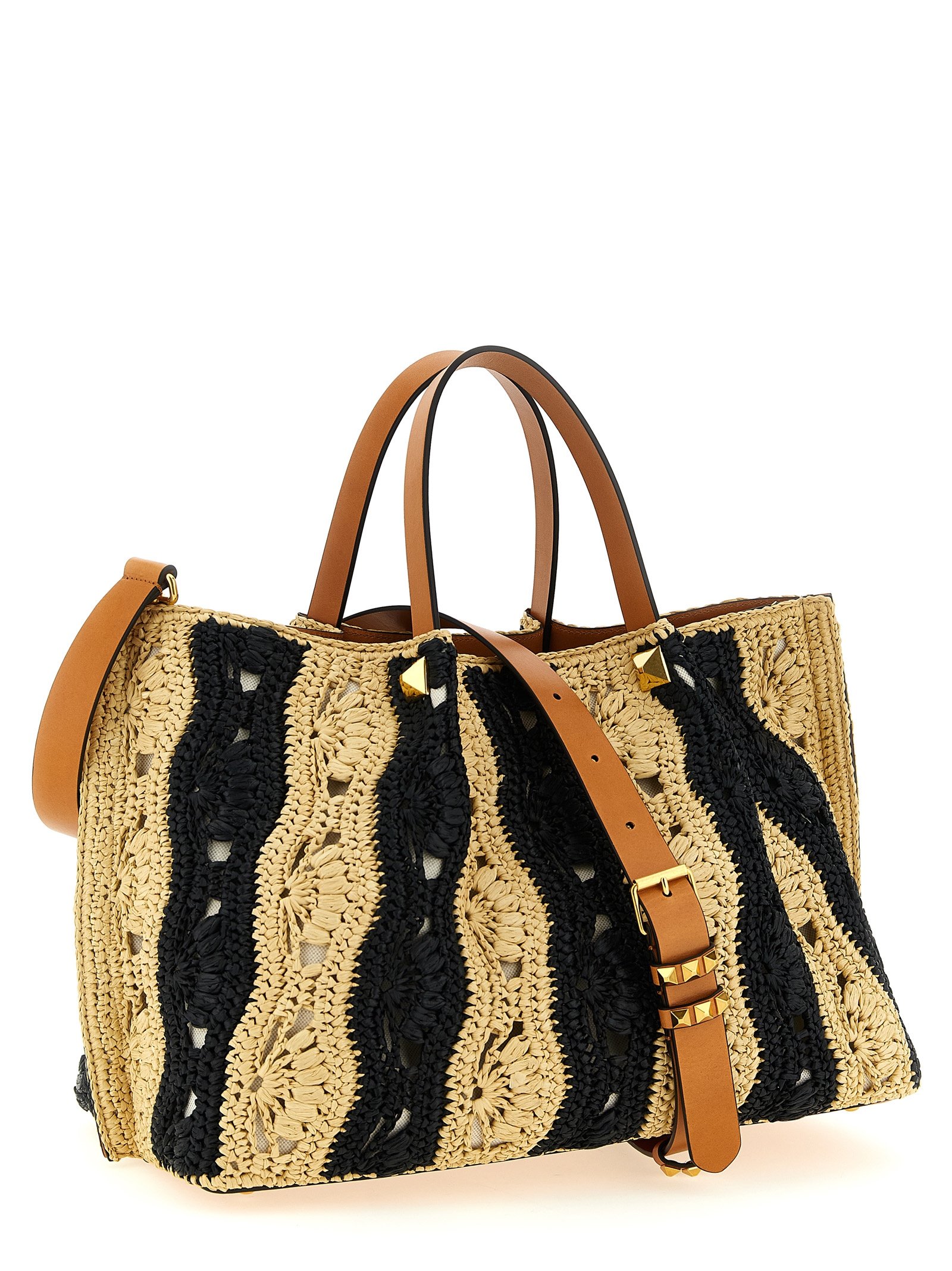 Beige Viscose Handbag - Image 2