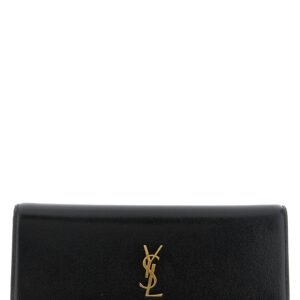 Black Calfskin Clutch Bag