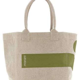 Bicolor Cotton Tote Bag