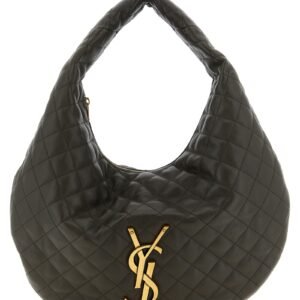 Brown Lamb Leather Shoulder Bag
