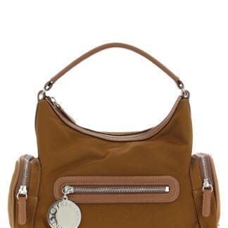 Brown Polyamide Crossbody Bag