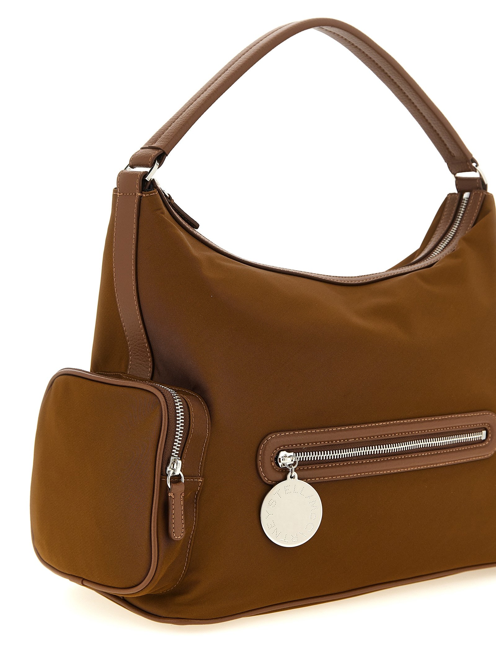 Brown Polyamide Shoulder Bag - Image 3
