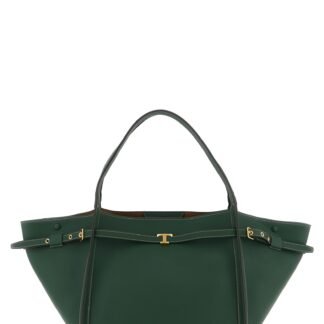 Bicolor Calfskin Tote Bag
