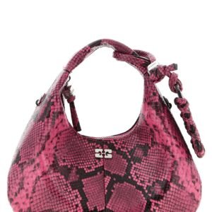 Fuchsia Recycled Polyester Handbag