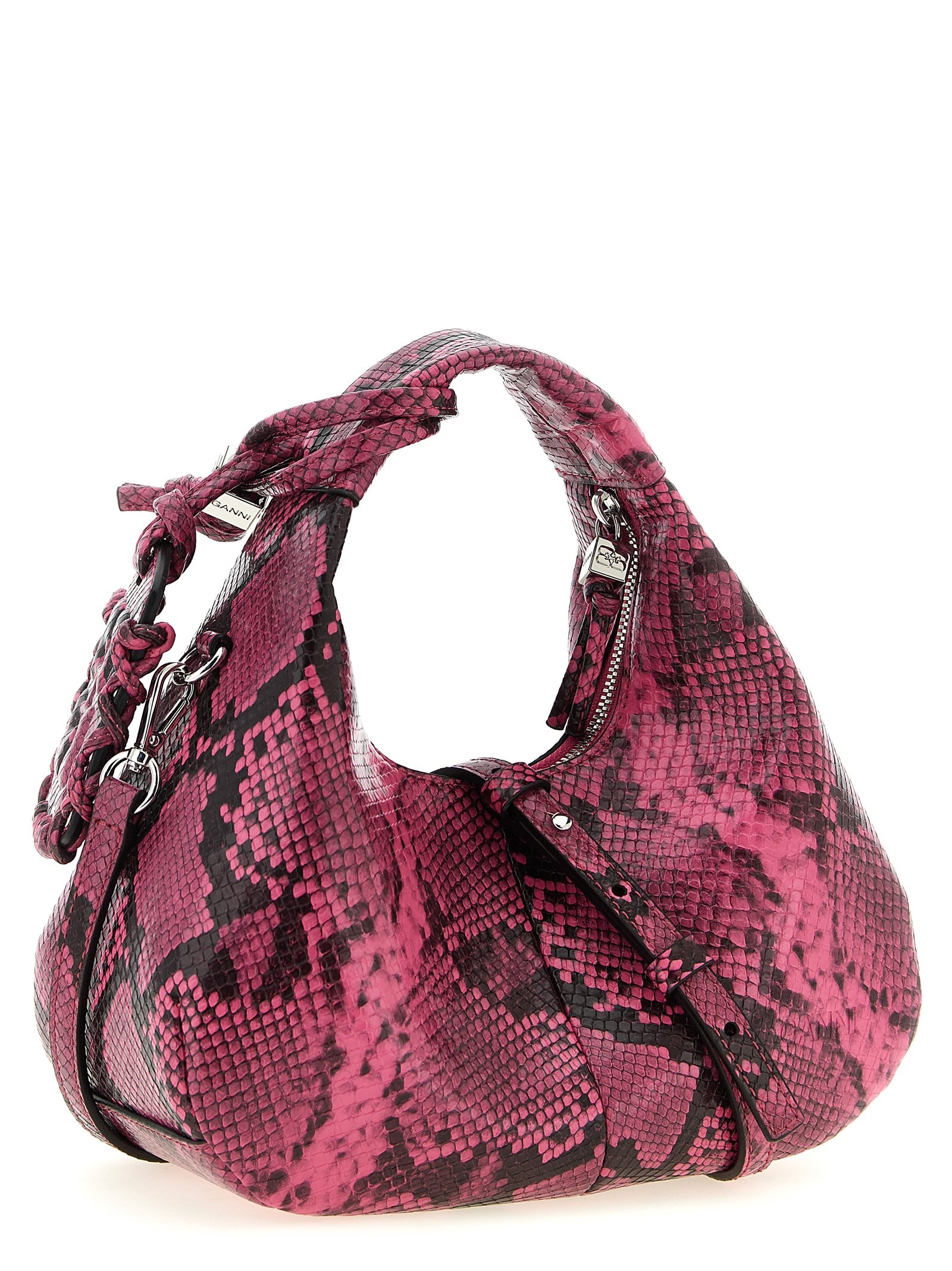 Fuchsia Recycled Polyester Handbag - Image 2