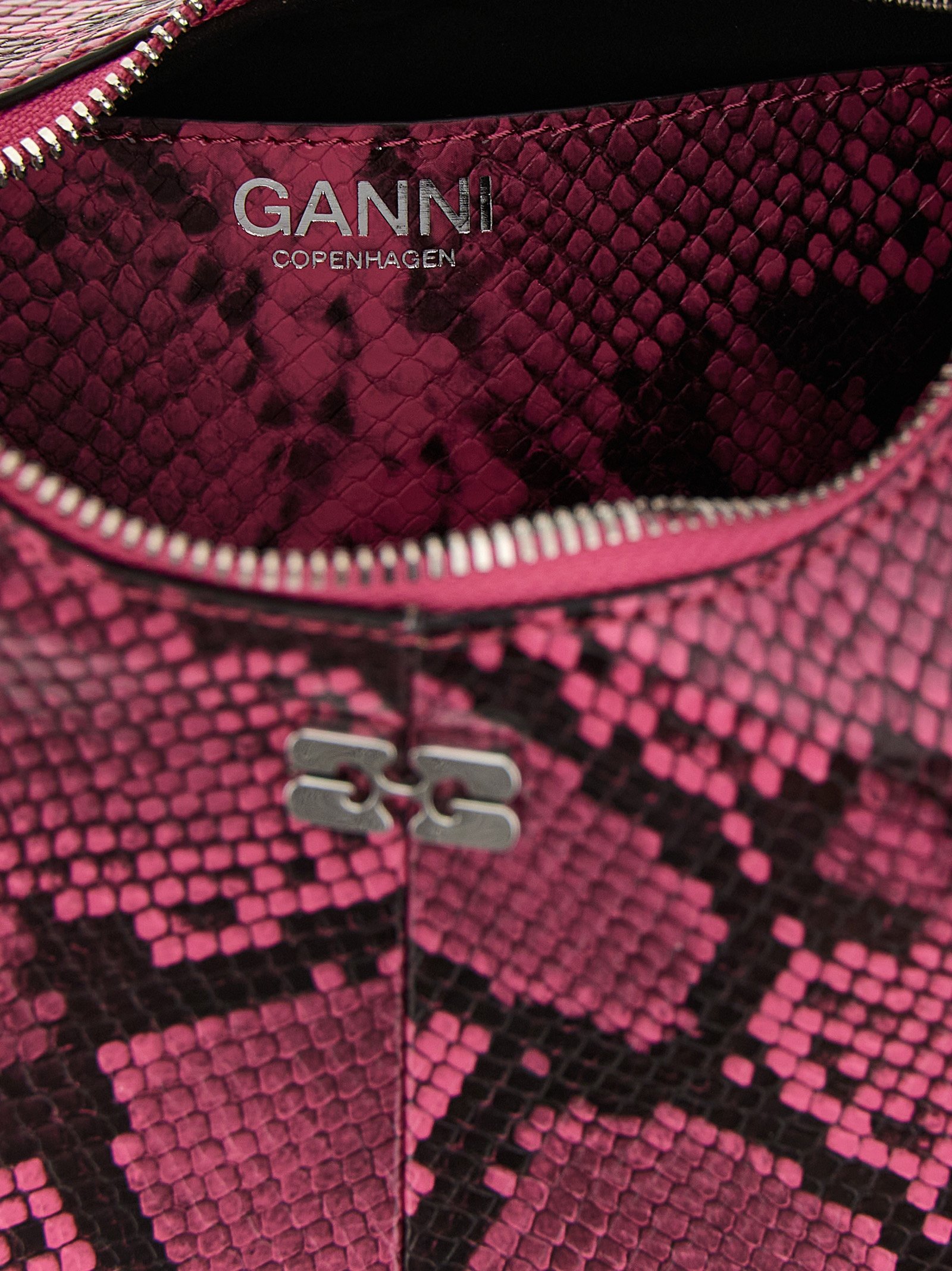 Fuchsia Recycled Polyester Handbag - Image 4