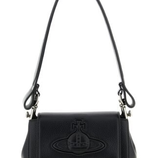 Black Polyethylene Shoulder Bag