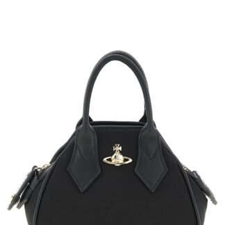 Black Viscose Handbag