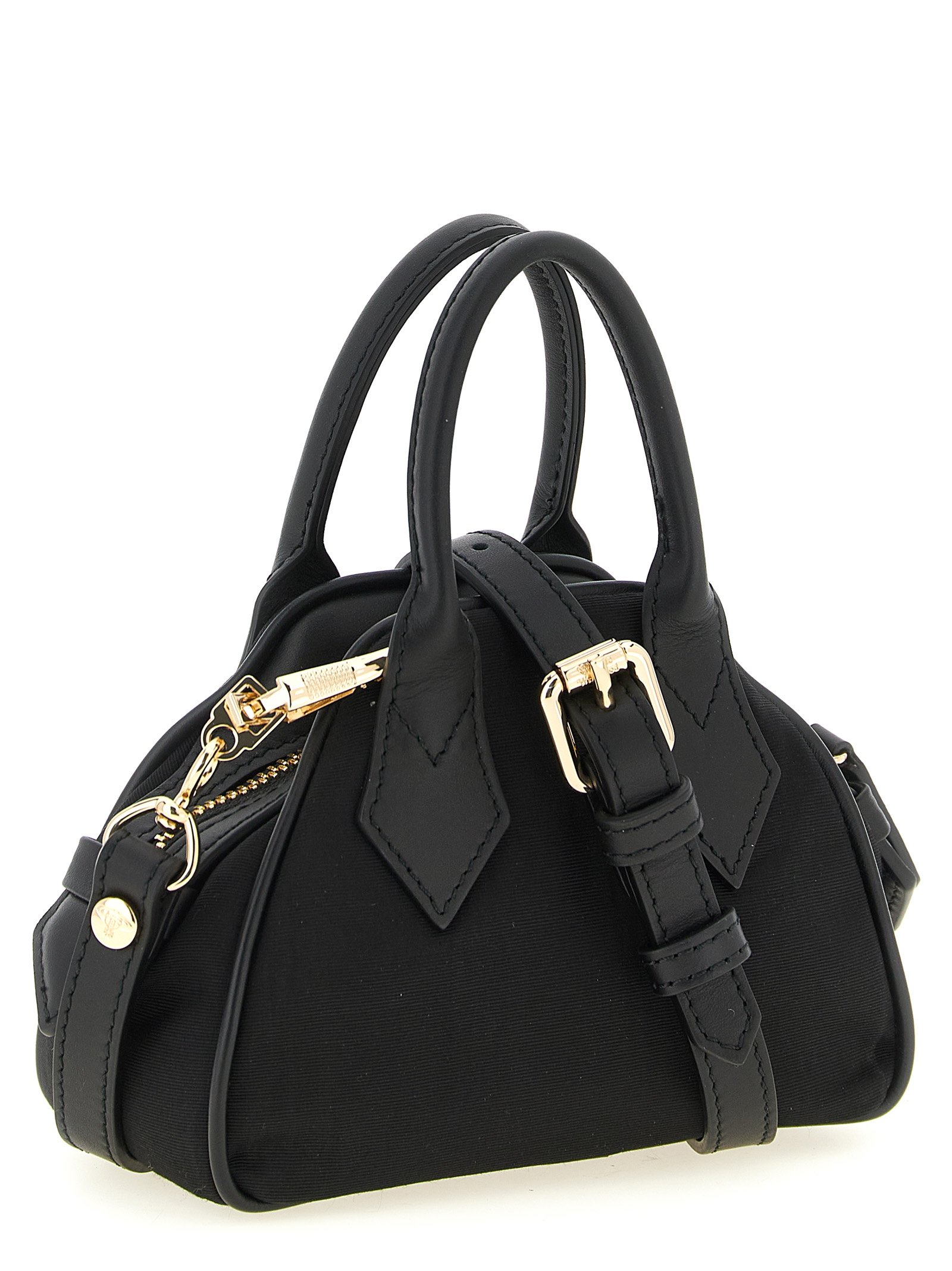 Black Viscose Handbag - Image 2