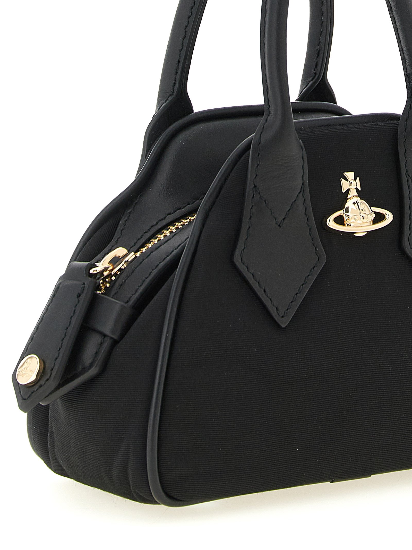 Black Viscose Handbag - Image 3