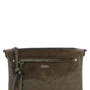 Bicolor Calfskin Crossbody Bag