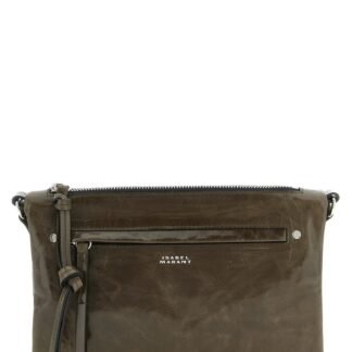 Bicolor Calfskin Crossbody Bag