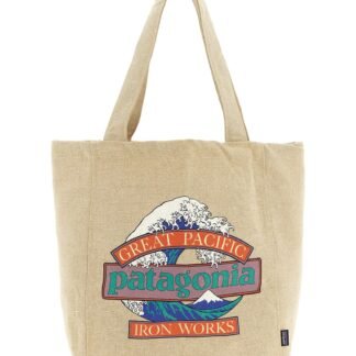 Beige Cotton Tote Bag