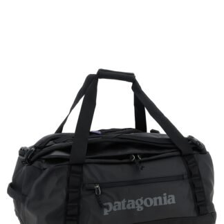 Black Polyester Backpack