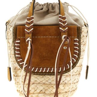 Beige Pantograph Handbag