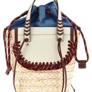Multicolor Pantograph Handbag