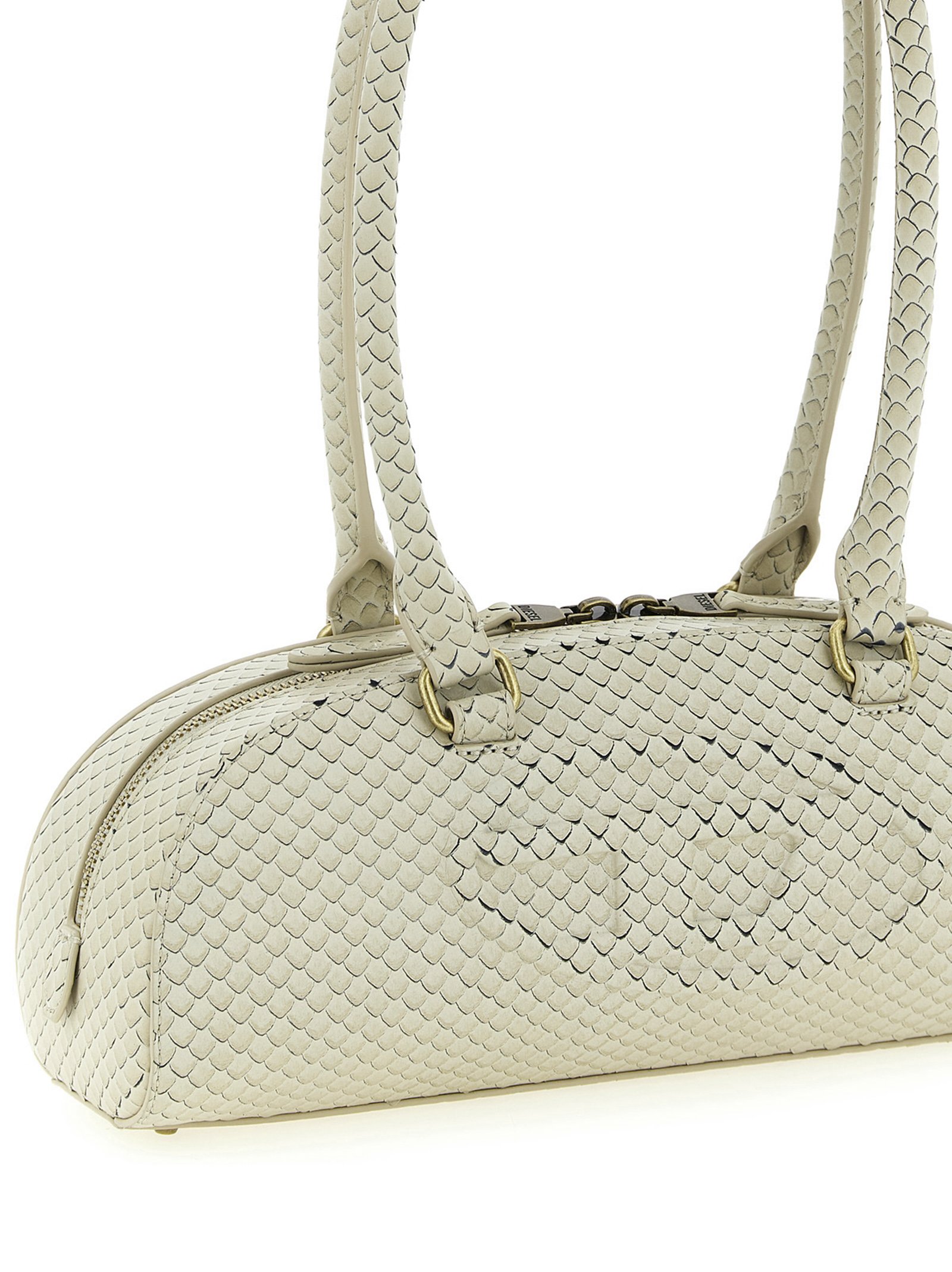 Beige Other Fibres Shoulder Bag - Image 3