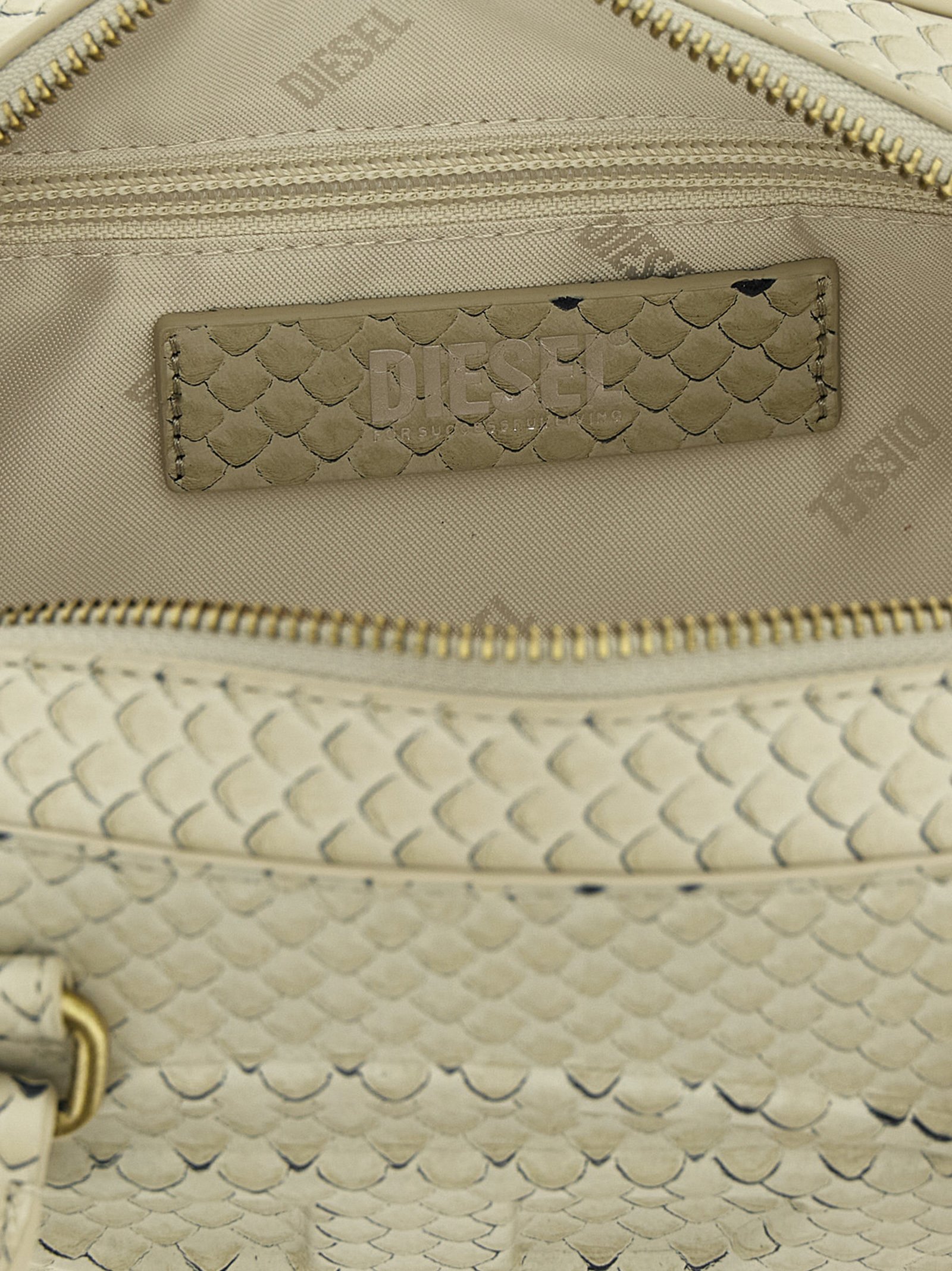 Beige Other Fibres Shoulder Bag - Image 4