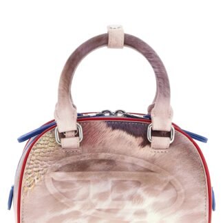 Multicolor Polyethylene Crossbody Bag