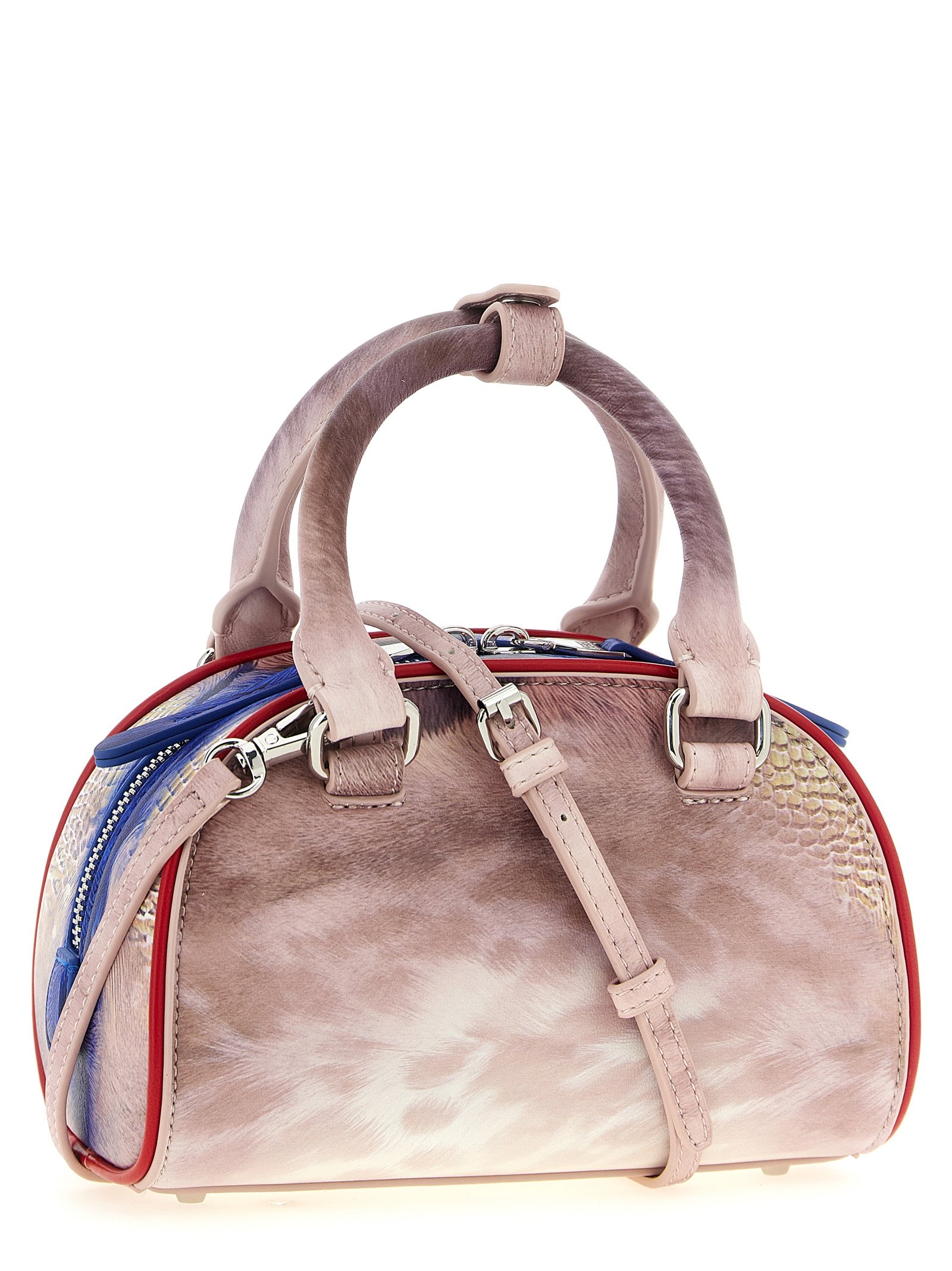 Multicolor Polyethylene Crossbody Bag - Image 2