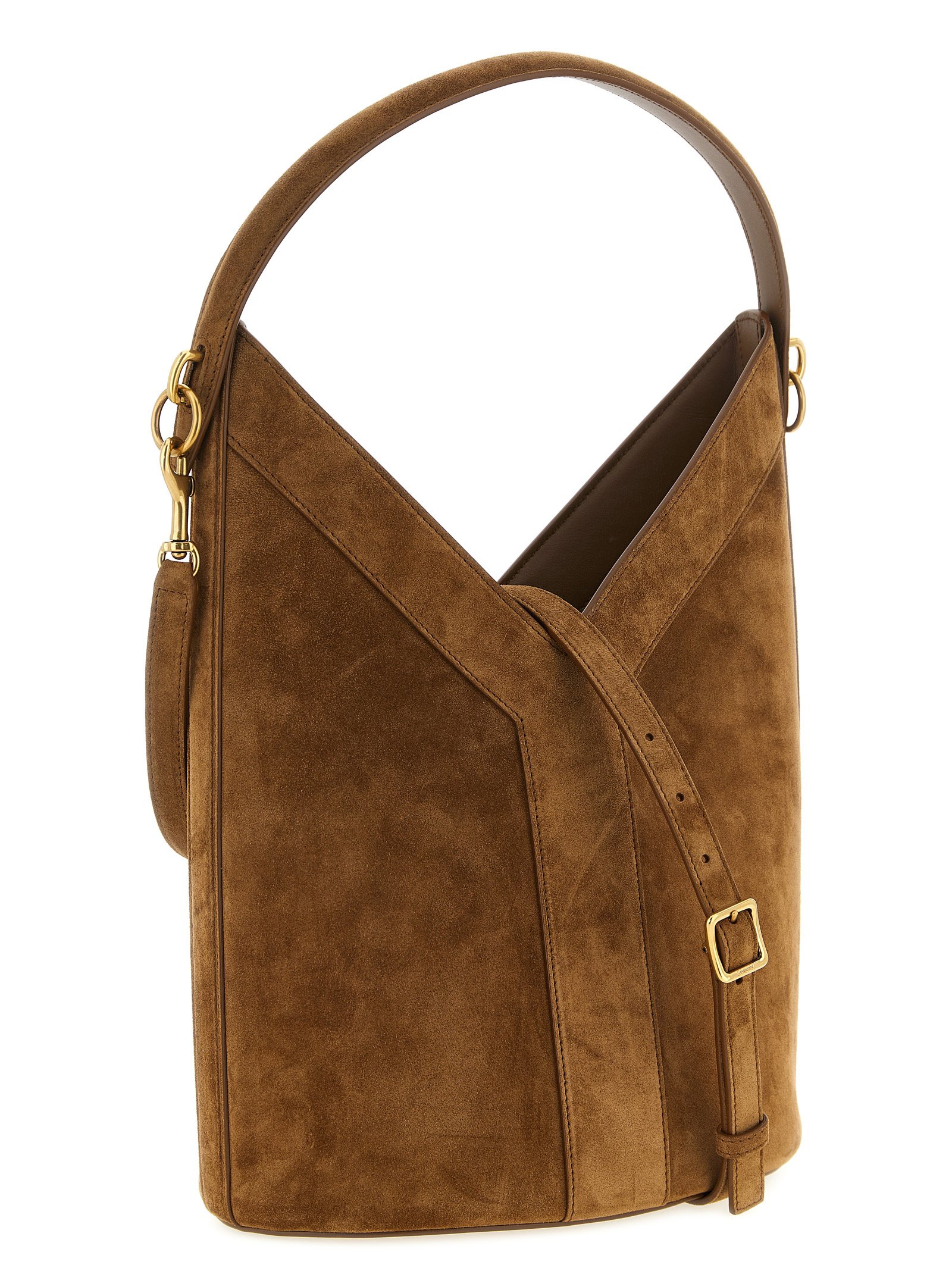 Brown Calfskin Shoulder Bag - Image 2