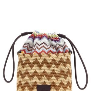 Multicolor Cotton Crossbody Bag